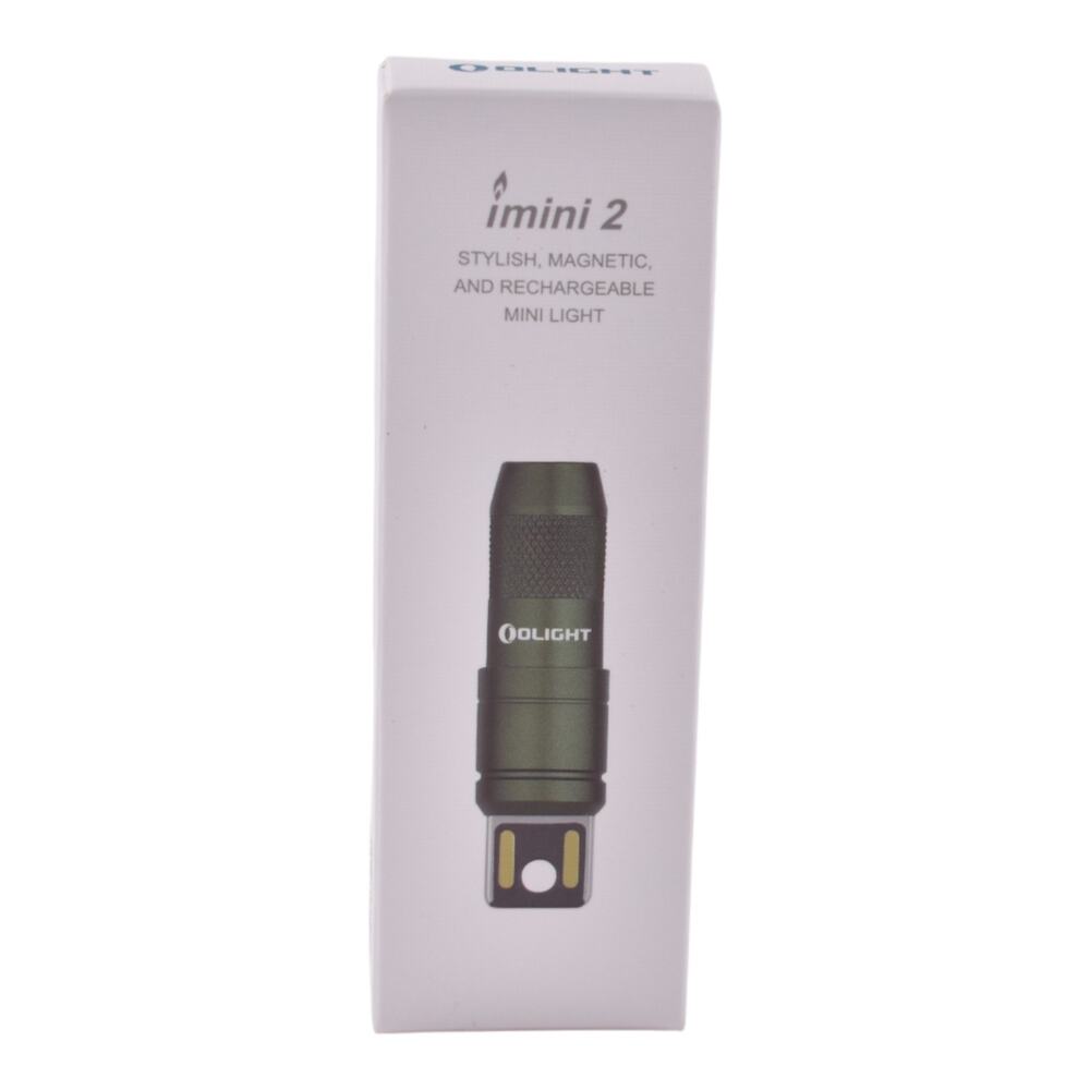 Olight imini 2 Rechargeable Mini Flashlight - New - OD Green